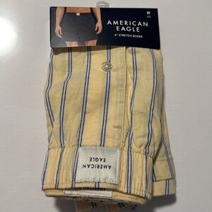 American Eagle Boxers Mens Medium Yellow